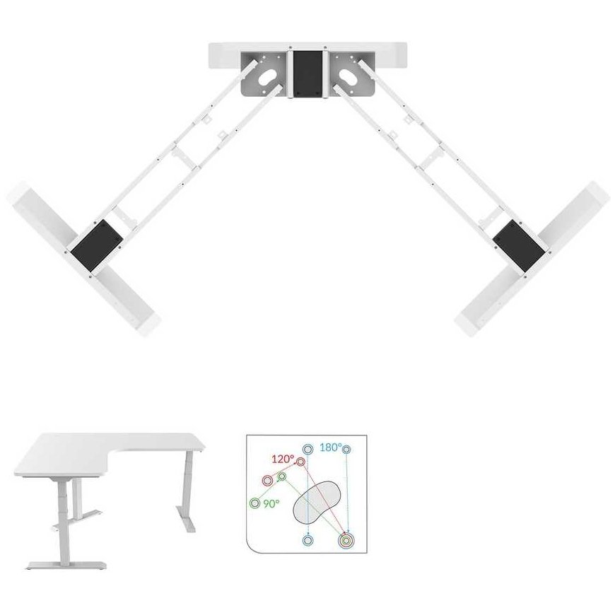 Spacetronik SPE-323TW electric table frame – 4