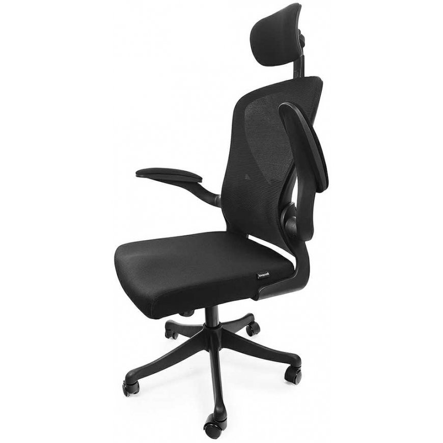 Spacetronik Office chair swivel ARON Black – 4