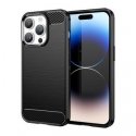 Carbon Case iPhone 14 Pro flexible gel back cover black Carbon Case iPhone 14 Pro flexible gel back cover black