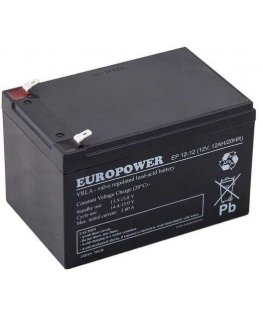 Battery AGM EUROPOWER EP series 12V 12Ah (lifetime 6-9 years)