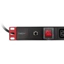 Techly I-CASE STRIP-8C power distribution unit (PDU) 8 AC outlet(s) 1U Black Techly I-CASE STRIP-8C power distribution unit (PDU) 8 AC outlet(s) 1U Black