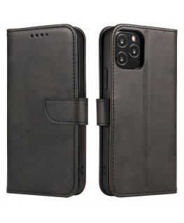 Magnet Case elegant case cover cover with a flap and stand function OnePlus Nord N200 5G black