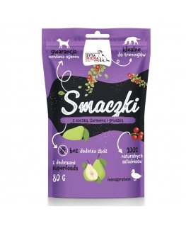 SYTA MICHA Duck, cranberry and pear treats - dog treat - 80 g