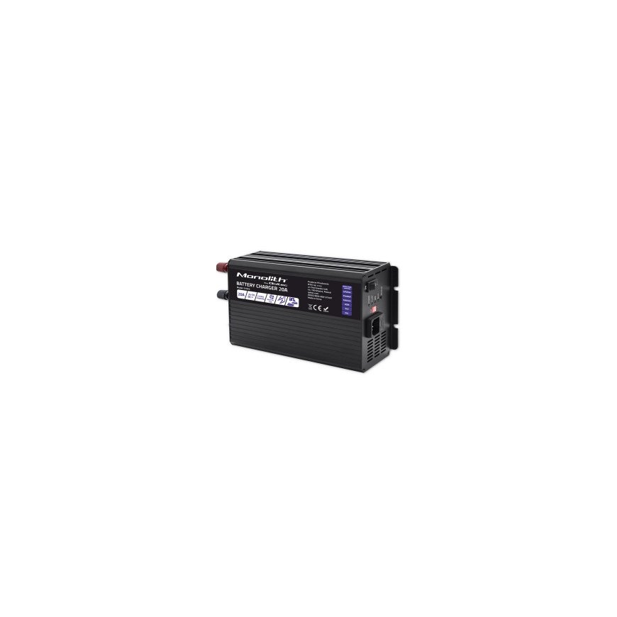 Qoltec Charger for LiFePO4 AGM GEL