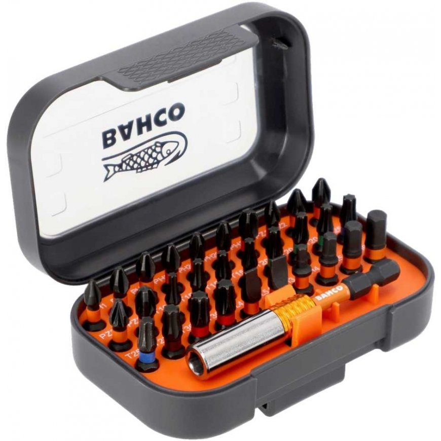 Bahco Impact Bit Set Slotted/Phillips/Pozidriv/TORX