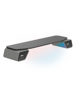 Laikiklis Spacetronik Garso stovas SPP142 monitoriaus garsiakalbiams su RGB