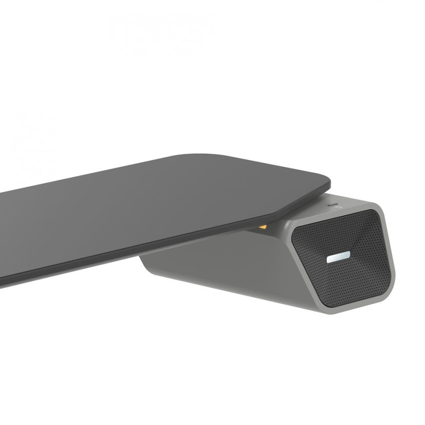 Laikiklis Spacetronik Garso stovas SPP142 monitoriaus garsiakalbiams su RGB – 4