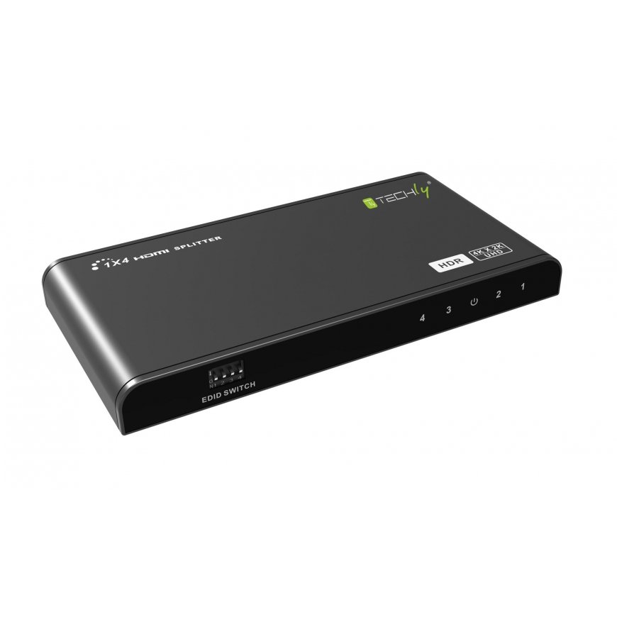Techly IDATA HDMI2-4K4HDR video sadalītājs HDMI