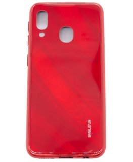 Samsung Galaxy A20e Water Ripple Full Color Electroplating Tempered Glass Red