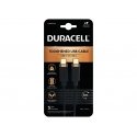 Duracell USB7030A USB kabelis Juoda Duracell USB7030A USB kabelis Juoda