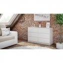 Topeshop K120 BIEL 2X3 chest of drawers Topeshop K120 BIEL 2X3 chest of drawers