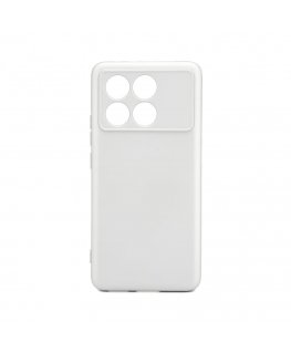 Xiaomi Poco X6 Pro Nano silicone case Silver
