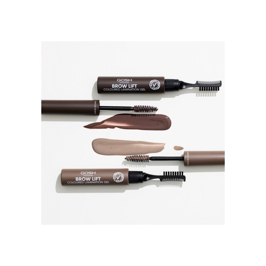 Gosh Brow Lift eyebrow lamination gel 001 Greybrown 6ml