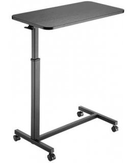 Spacetronik Buddy 02 Lite adjustable table on wheels, black