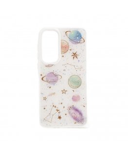 Samsung Galaxy A55 EPOXY CARTOON COVER White