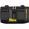Fast charging charger Stanley V20 18 V Fast charging charger Stanley V20 18 V