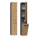 Topeshop NEL IV ANT/ART vannitoakapp Grafiit, Tamm