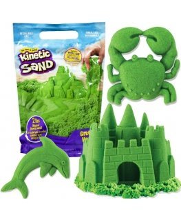 Kinetic Sand piasek kinetyczny żywe kolory žalia 930g