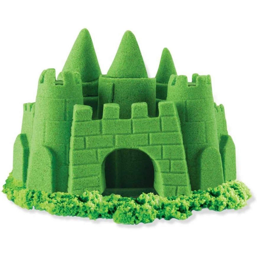 Kinetic Sand piasek kinetyczny żywe kolory green 930g – 4