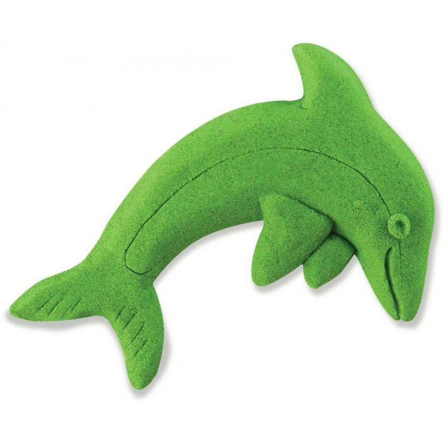 Kinetic Sand piasek kinetyczny żywe kolory green 930g – 5