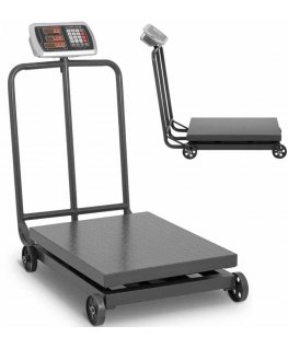 Kitchen scale Steinberg Systems Industrial platform scale on wheels 600 kg / 100 g LCD