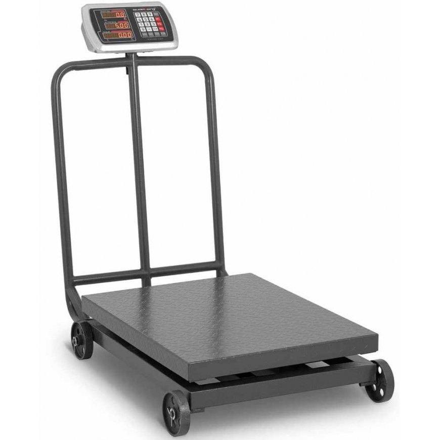 Kitchen scale Steinberg Systems Industrial platform scale on wheels 600 kg / 100 g LCD – 2
