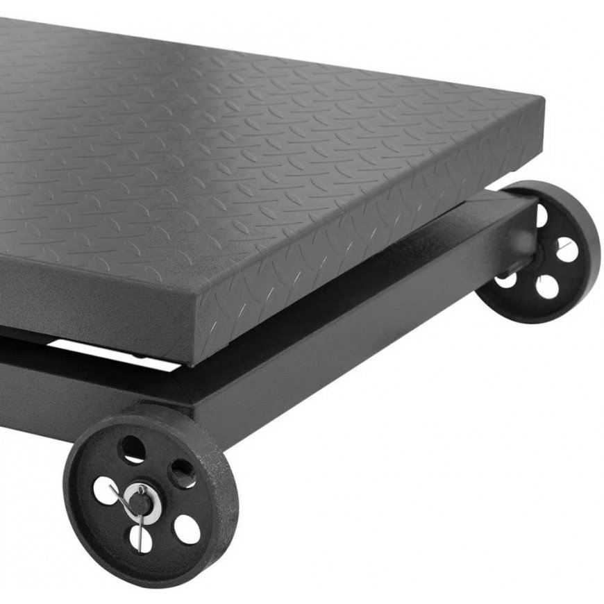 Kitchen scale Steinberg Systems Industrial platform scale on wheels 600 kg / 100 g LCD – 4