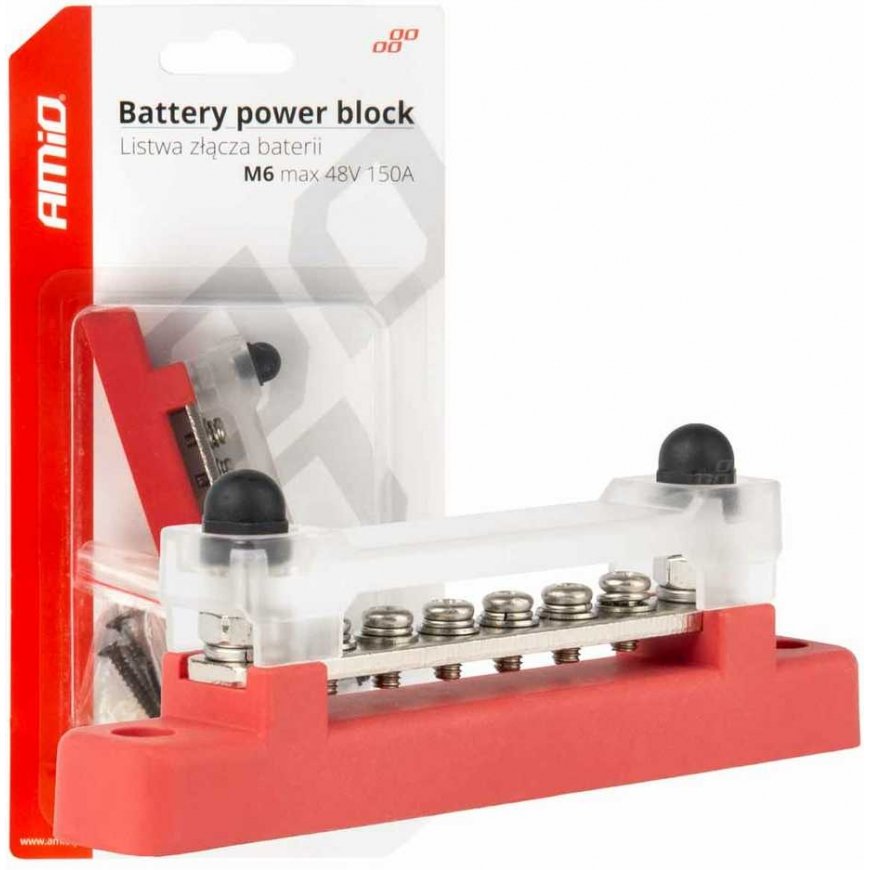 AMiO Distribution block mass plus bus