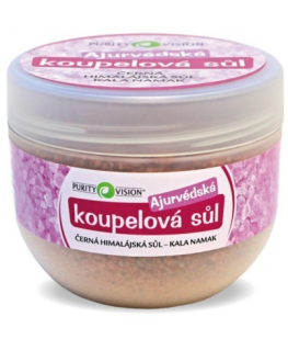 Purity Vision Kala Namak - Ayurvedic bath salt and juodas Himalayan salt