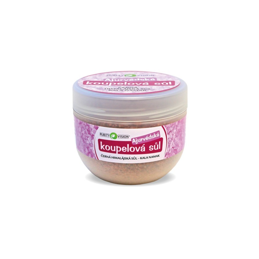 Purity Vision Kala Namak - Ayurvedic bath salt and black Himalayan salt