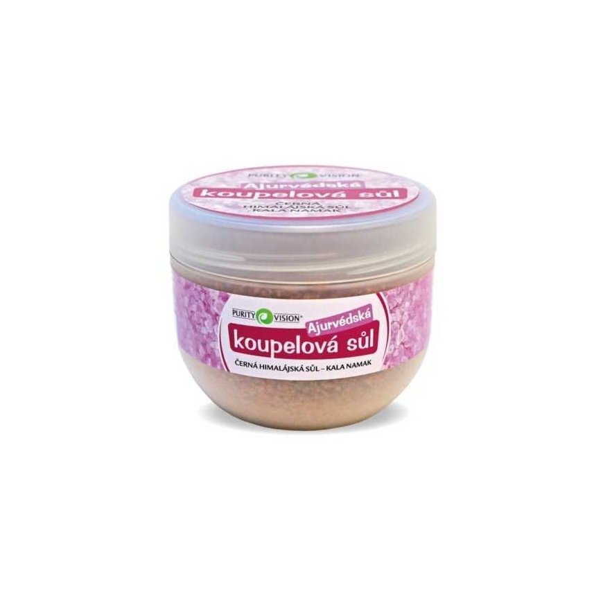 Purity Vision Kala Namak - Ayurvedic bath salt and juodas Himalayan salt – 4