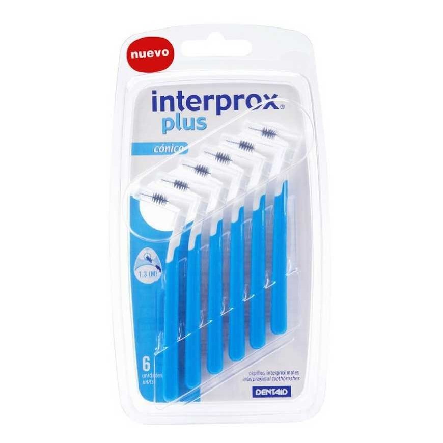 Toothbrush Interprox Plus Conico 6 Cepillos Interproximales