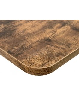 Spacetronik Blat desk 150x75x1.8 cm Brown Rustic