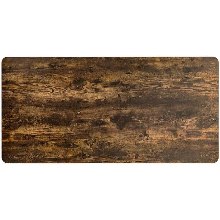 Spacetronik Blat biurka 150x75x1.8 cm Ruda Rustic – 4