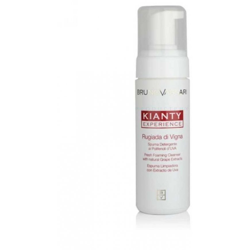 Bruno Vassari Bruno Vassari, Kianty SPA, vynuogės, šviesinančios, valomosios putos, 150 ml moterims