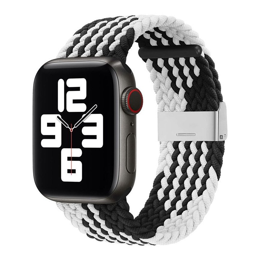 Strap Fabric Band for Watch Ultra / 9 / 8 / 7 / 6 / SE / 5 / 4 / 3 / 2 (49mm / 45mm / 44mm / 42mm) Braided Fabric Strap Watch Br