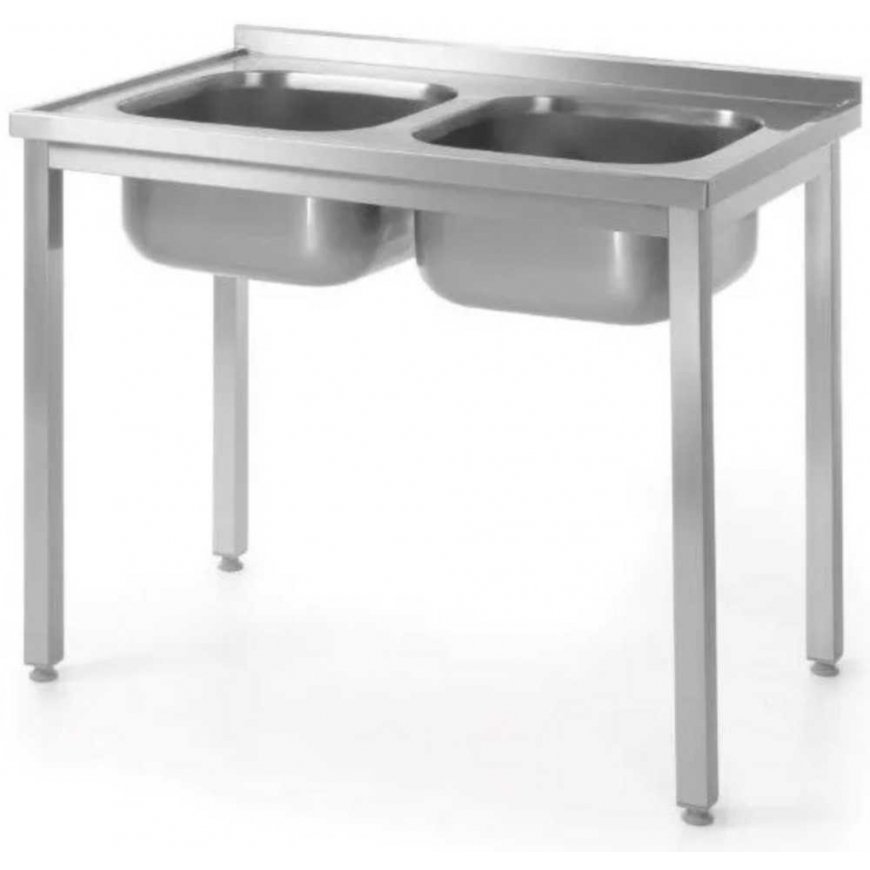Hendi Steel wall table with screws