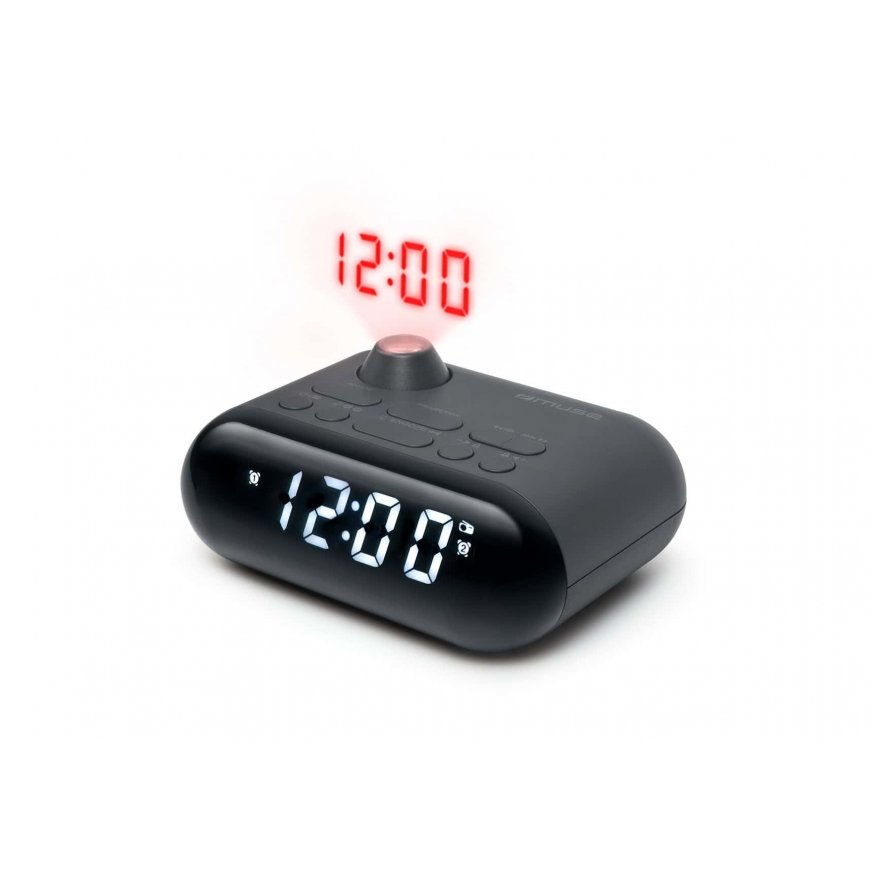Muse M-179 P radio Pulkstenis Digitāls Melns