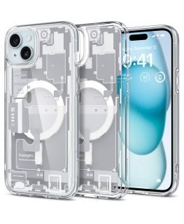 Spigen ACS07035 mobiliojo telefono dėklas 17 cm (6.7") Permatomas, Balta