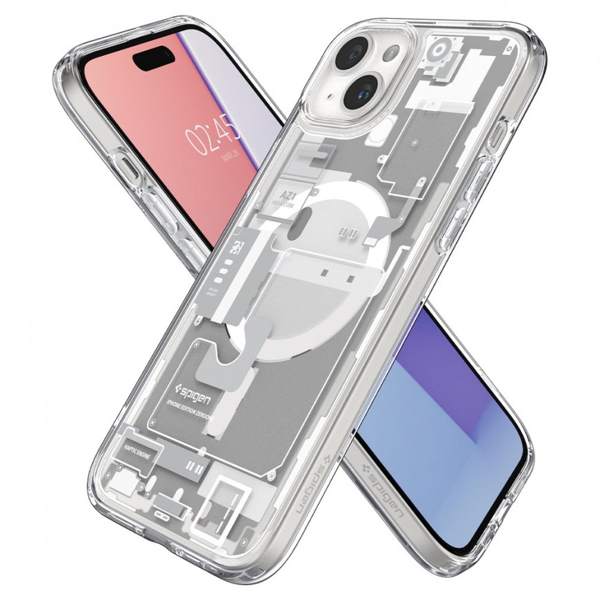 Spigen ACS07035 mobiiltelefoni ümbris 17 cm (6.7") Kate Läbipaistev, Valge – 2