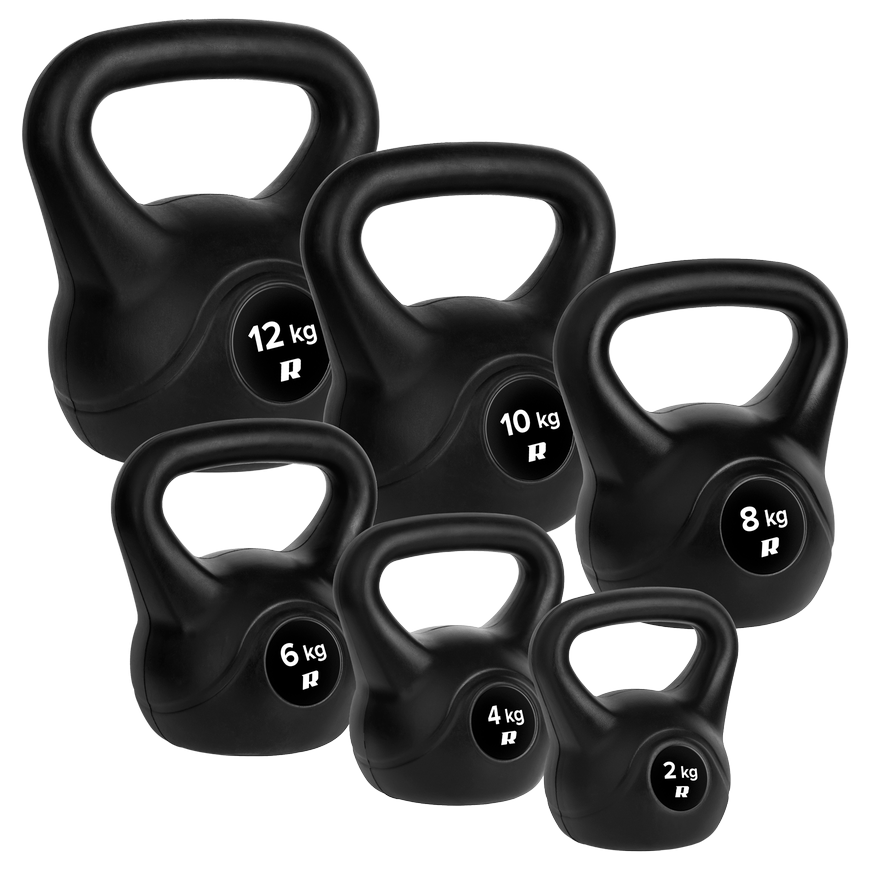 Kettlebell 6kg, REBEL ACTIVE – 4