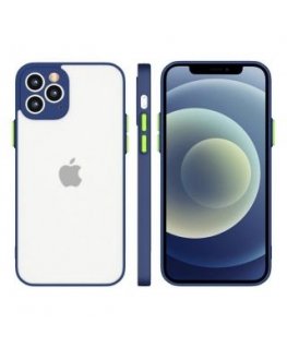 Milky Case silicone flexible translucent case for Samsung Galaxy A42 5G navy blue