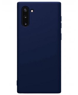 Samsung Galaxy Note 10 Rubber Wrapped Protective Cover Blue
