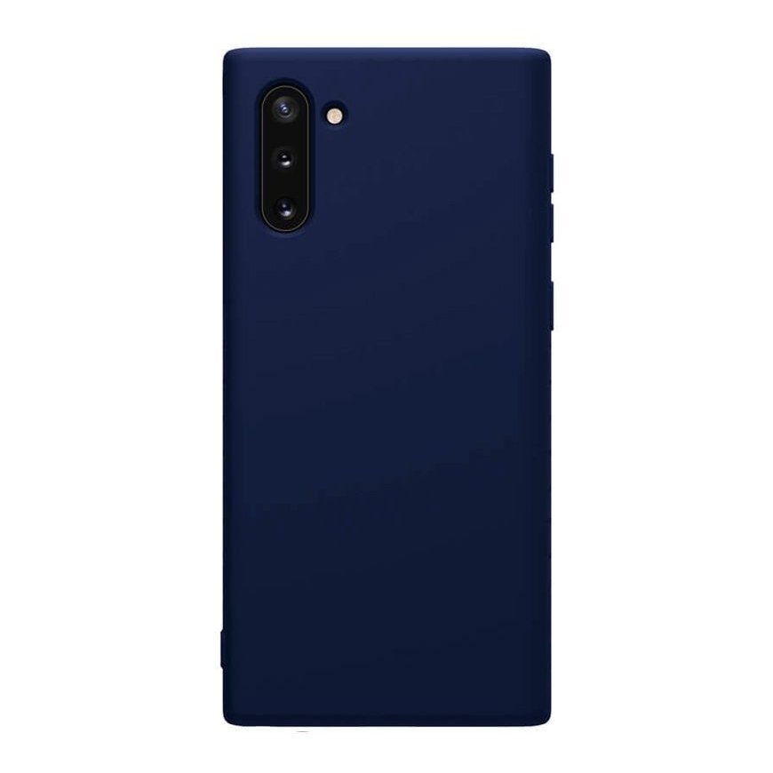 Samsung Galaxy Note 10 Rubber Wrapped Protective Cover Blue