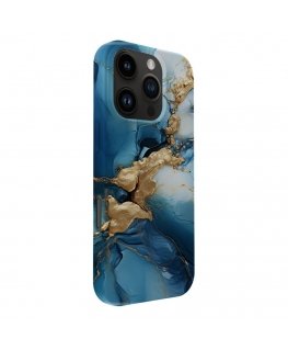 Apple iPhone 16 Pro Slim Shell with Magsafe customized print design Dark Blue