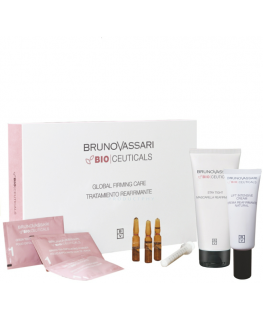 Global Firming Care Treatment Set Bruno Vassari: Bio Ceuticals, Green Tea, Exfoliating Powder, x3 pcs + Bio Ceuticals, Vitamin C