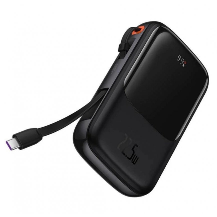 Baseus PPQD060101 ārējais akumulators Litija polimērs (LiPo) 10000 mAh Melns – 2
