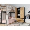 Topeshop SZAFA MALWA AN/AR K шкаф/гардероб для спальни 5 полка(и) 2 дверь(и) Topeshop SZAFA MALWA AN/AR K шкаф/гардероб для спальни 5 полка(и) 2 дверь(и)