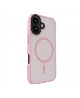 Apple iPhone 16 Hybird Case With Magsafe PC+TPU Pink