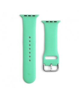 Silicone Strap APS Silicone Band for Watch 9 / 8 / 7 / 6 / 5 / 4 / 3 / 2 / SE (41 / 40 / 38mm) Strap Watch Bracelet Mint